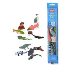 Tube of North American Figurines with Playmat - Wild Republic