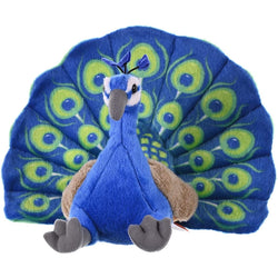 Peacock Stuffed Animal - 12