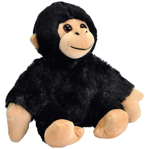 Wild Republic Hug'ems Baby Chimpanzee Stuffed Animal, 7