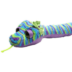 Colorful Stripe Snake Stuffed Animal - 54
