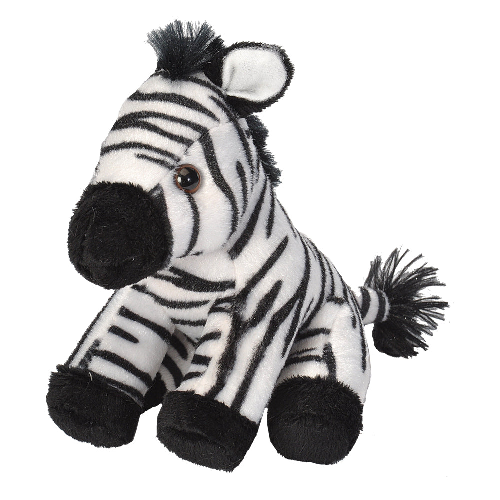 Wild Republic Pocketkins Zebra Stuffed Animal, 5