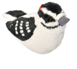 Audubon II Downy Woodpecker Stuffed Animal - 5