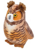 Audubon II Great Horned Owl Stuffed Animal with Sound - 5"