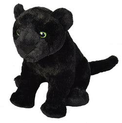Black Jaguar Stuffed Animal - 12