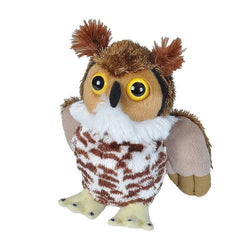 Great Horned Owl Stuffed Animal - 7