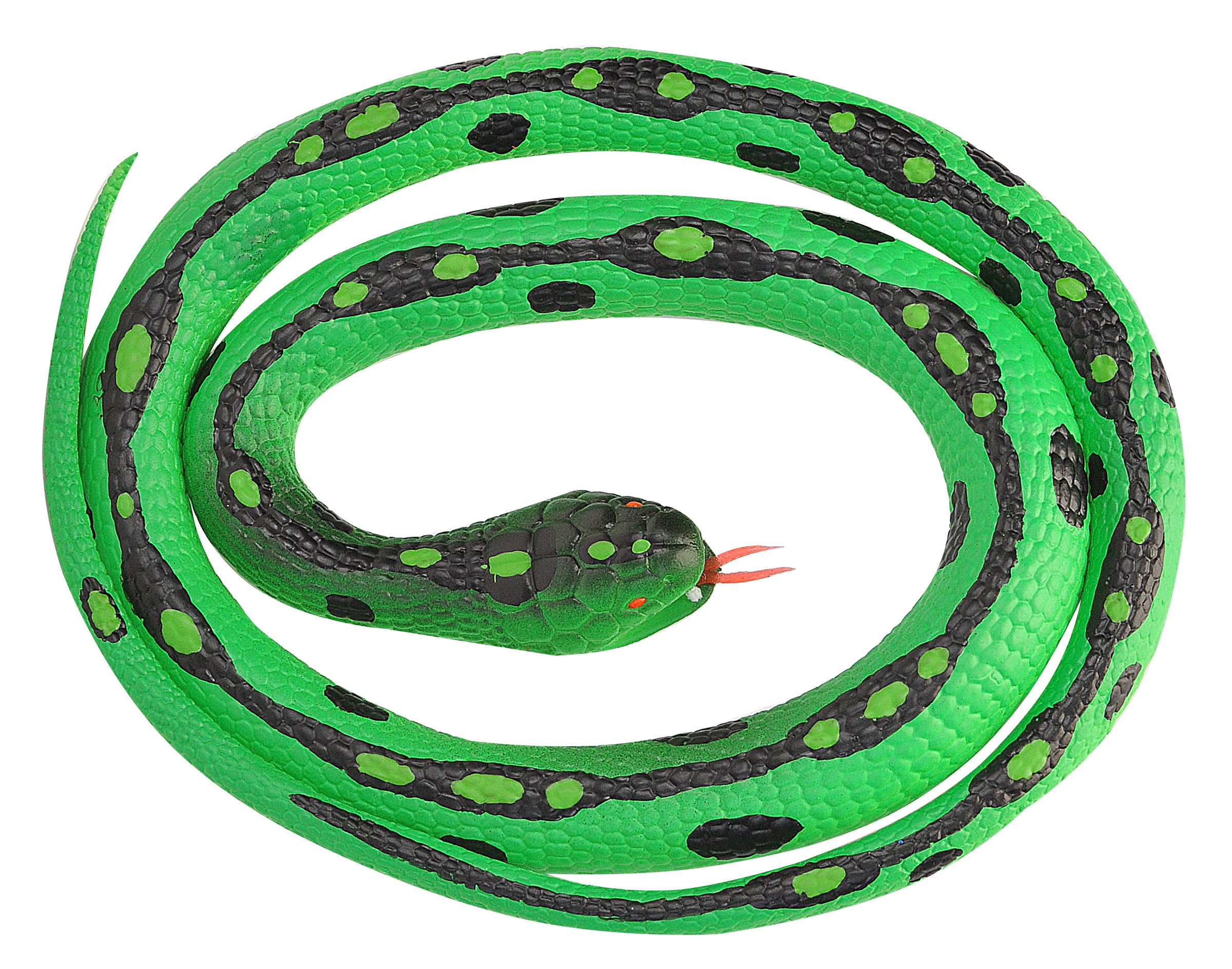 Wild Republic Rubber Snake 46" Green Garden Snake Wild Republic