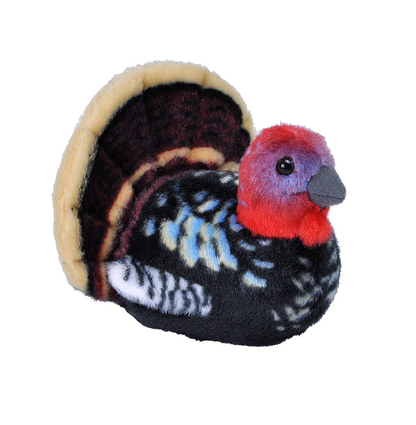 Wild Turkey Audubon Plush Bird (Authentic Bird Sound) ぬいぐるみ 人形 