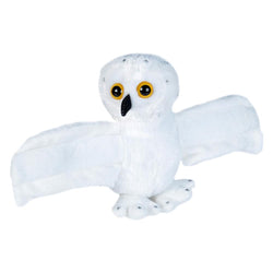 Huggers Snowy Owl Stuffed Animal - 8