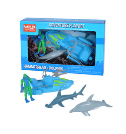 Junior Adventure Playset - Shark and Dolphin