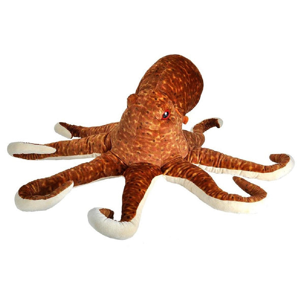 Wild Republic Cuddlekins Jumbo Octopus Stuffed Animal, 30