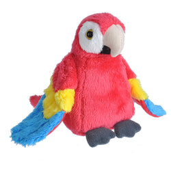 Macaw Scarlet Stuffed Animal - 5