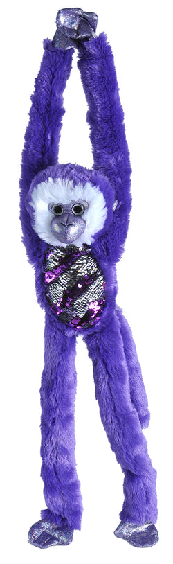Sequin Purple Monkey