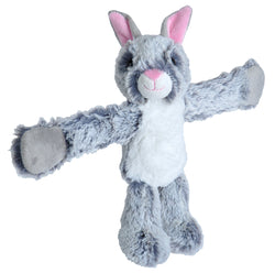 Huggers Grey Bunny Stuffed Animal- 8