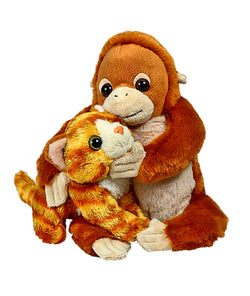 Friends - Orangutan & Kitten