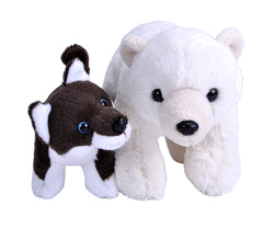 Friends - Polar Bear & Dog