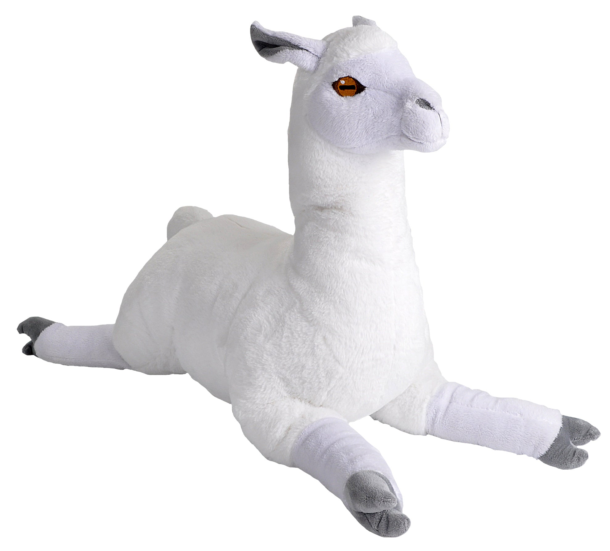 Wild Republic Ecokins Jumbo Llama Stuffed Animal, 30" - Wild Republic