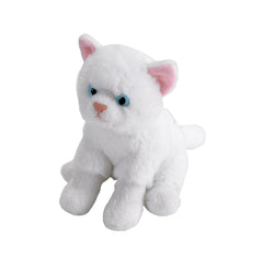 White Cat Stuffed Animal- 5
