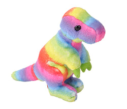 T-Rex Rainbow Stuffed Animal- 5