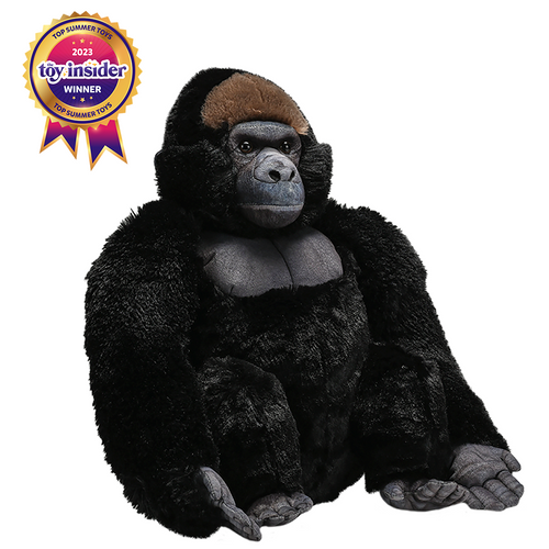 Wild Republic Gorilla Plush Stuffed Animal Toy Gifts for Kids Hug