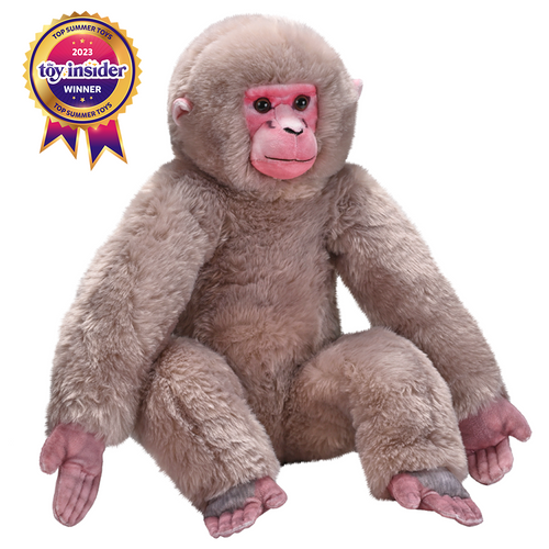 Wild Republic Artist Collection Japanese Macaque Stuffed