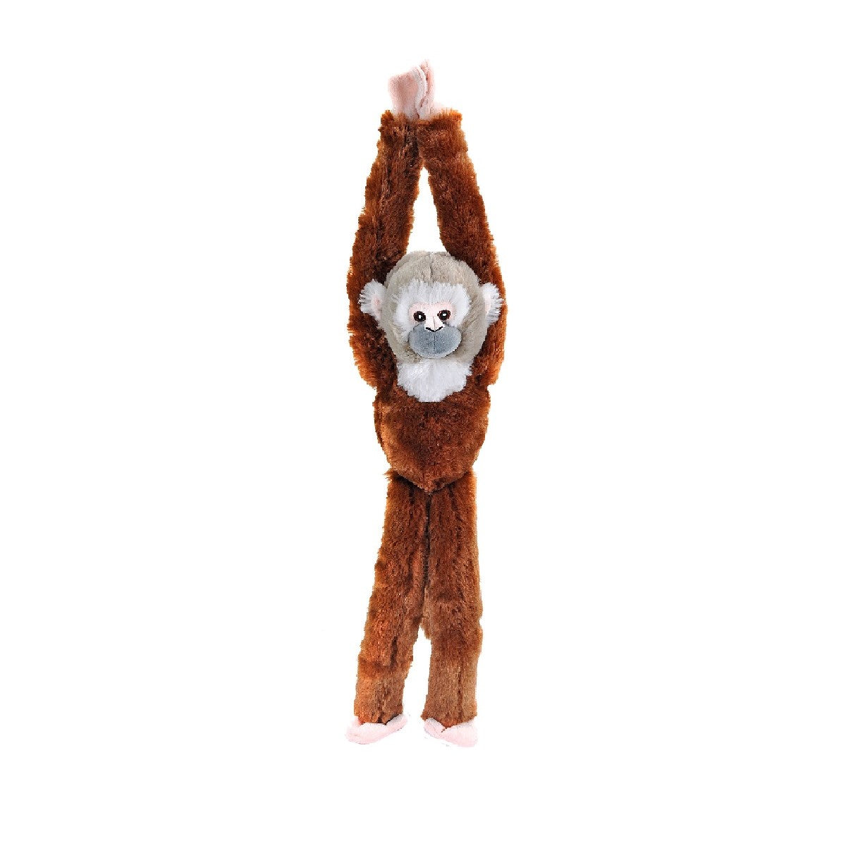 Wild Republic Ecokins Hanging Monkey Squirrel Monkey Stuffed Animal, 22 ...